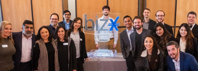 BizX Team photo Christmas 2019