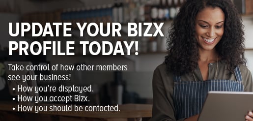 Update You BizX Profile on the BizX Barter Platform