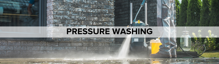 Pressure washing