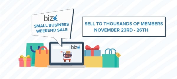Small Business Weekend Sale LP Banner v3
